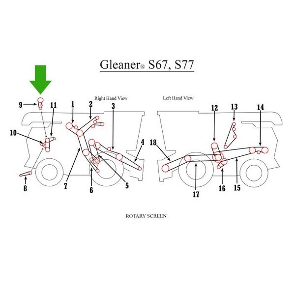 71444986 Agco Fan Alt Drive Belt
